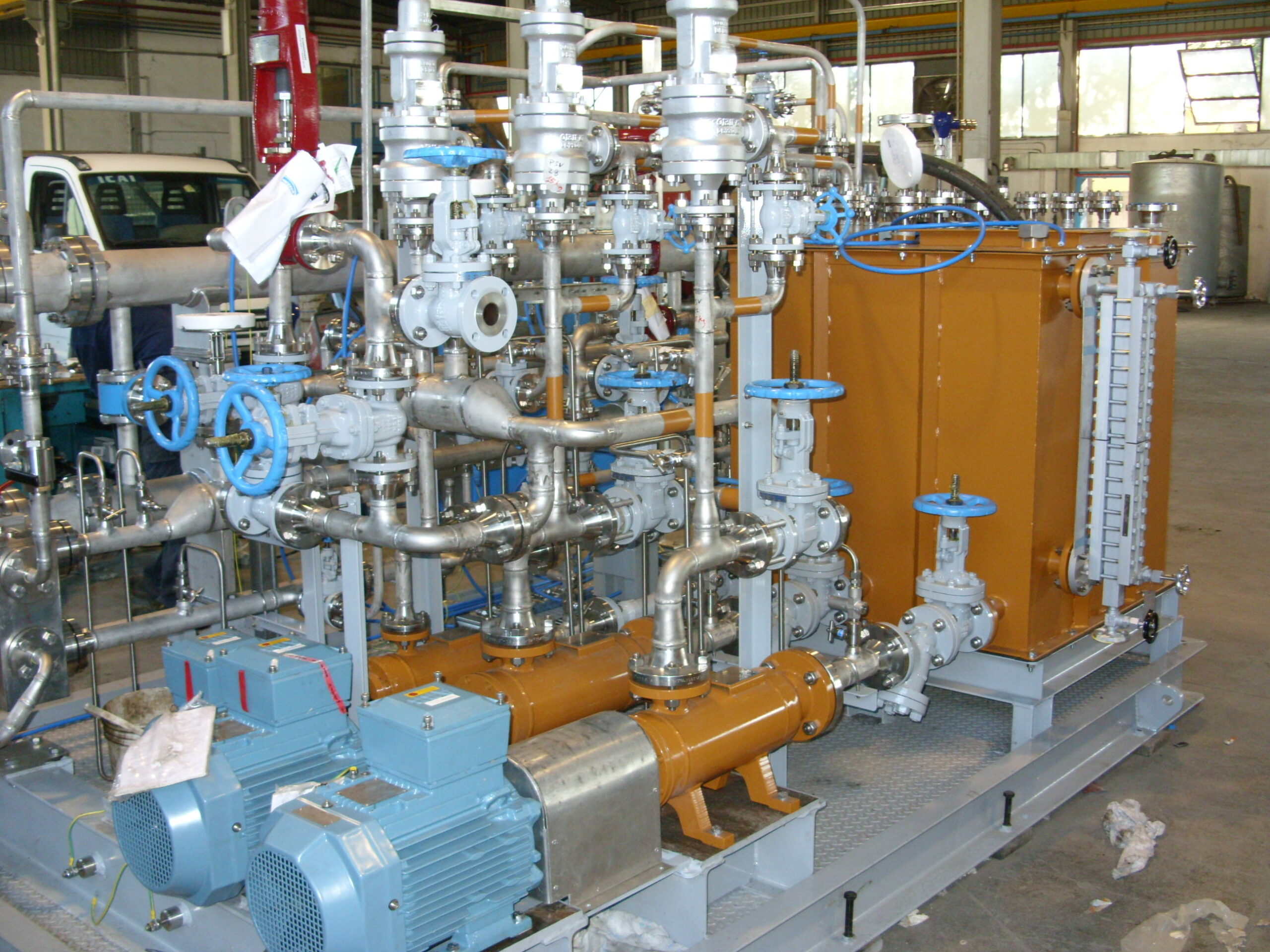 lube oil system Nangal - Isotta Fraschini Motori_2